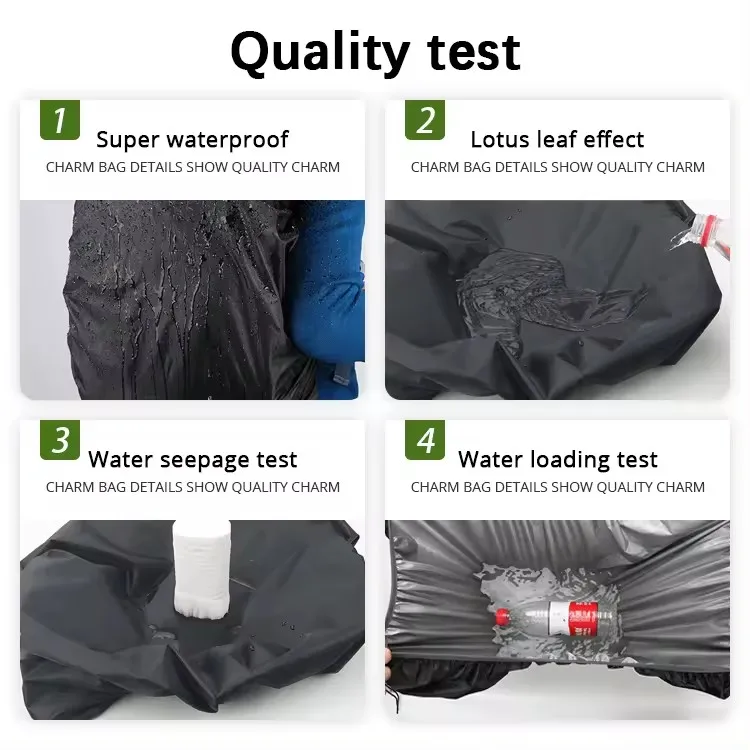 Outdoor Rainproof Hiking Camping Traveling Waterproof Reflective Durable Backpack Covers Bag Elastic Dust-proof