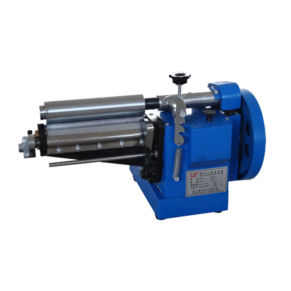 JY-LZ-18cm Strong Force Manual Paper shoes Gluing Machine for sale with high