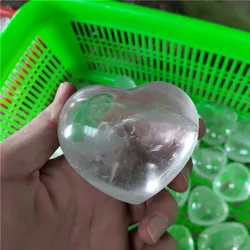 Хорошая форма Полированного Розового кристалла в форме сердца розового кварца в форме сердца для дешевой оптовой продажи