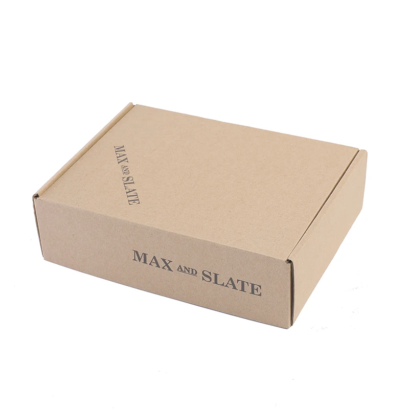 Custom all size die cut folding kraft packaging 8x8x4 shipping box cheap corrugate postal mailing box mailer box