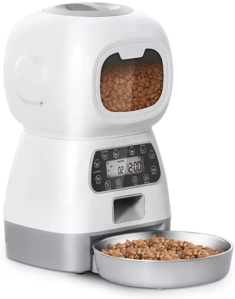 Smart Storage Tank Feeder Automatic Cat and Dog Smart Pet Feeder Wifi Automatic Cat Pet Feeder