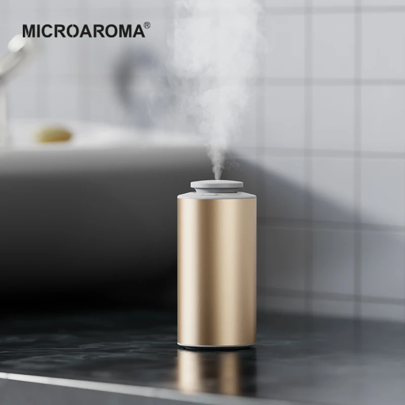 Gift Travel Smart Home Relax Usb Charger Touch Button 10 Ml Aluminum Scent Mist Maker Aroma Diffuser