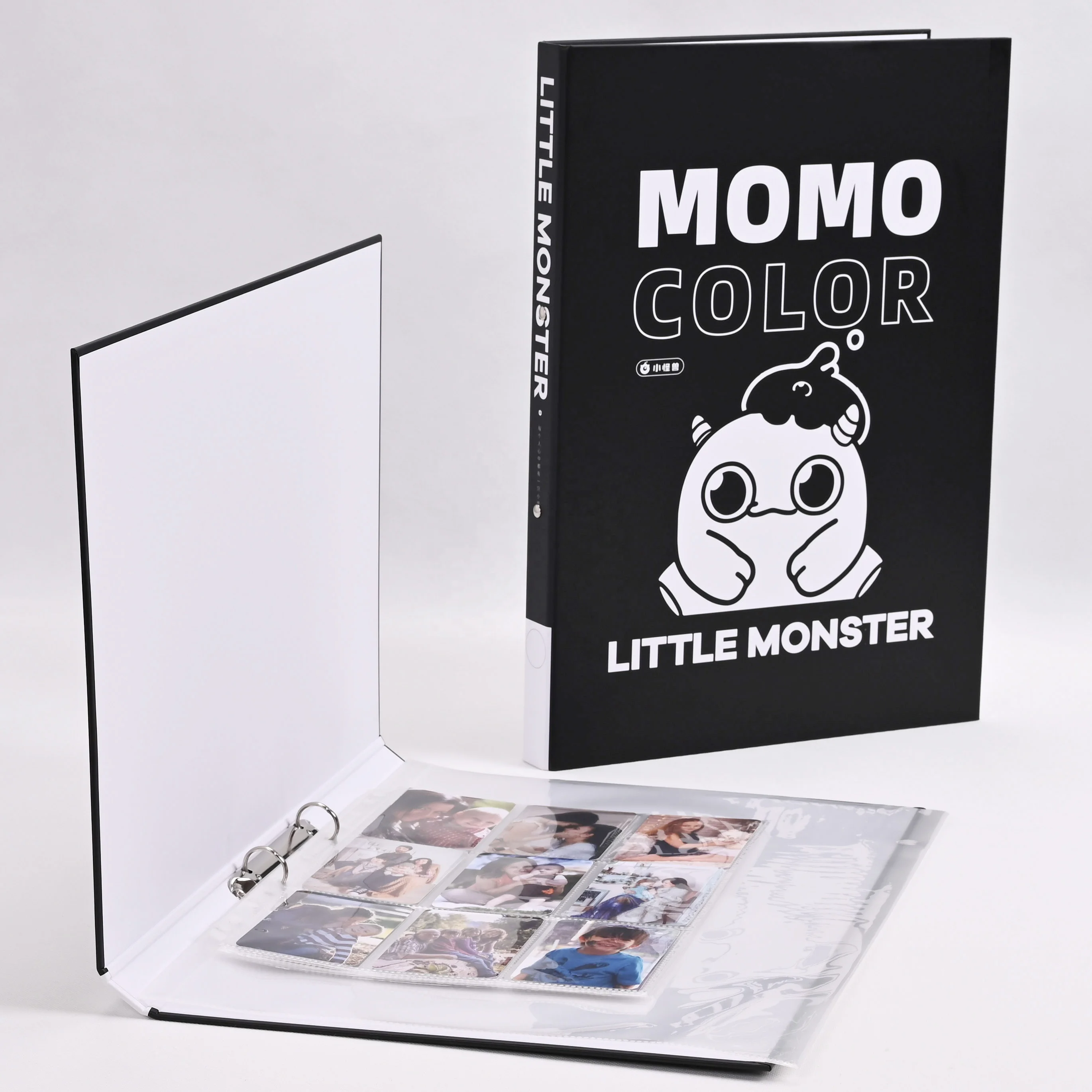 Custom A3 A4 Card Binder Horizontal and Vertical Combination 2 3 4 Rings O D Q Shape Metal Clips For All Kinds Cardboard Binder