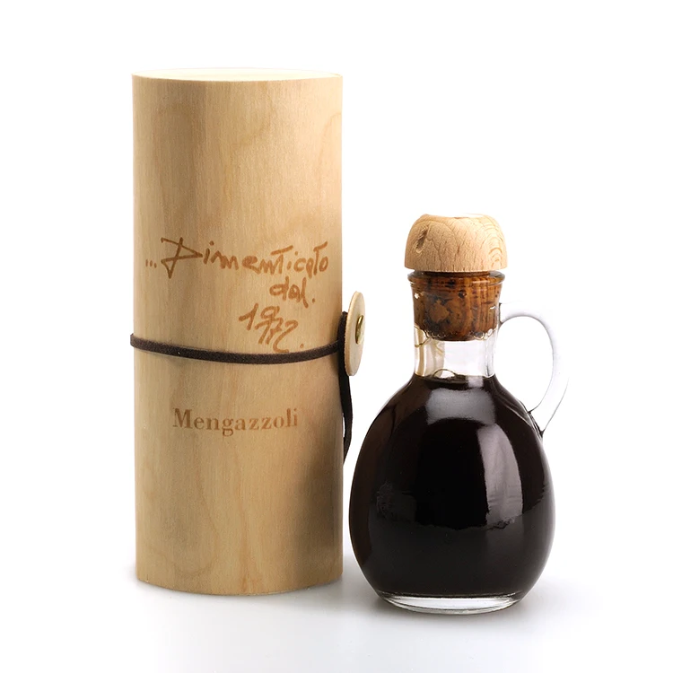 Dimenticato Dal 1972- Agresto, Fruit Vinegar In A Nice Gift Box In Wooden Paper - 100Ml