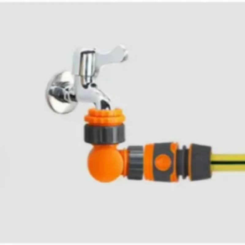 Quick Connector Splitter Degree Free Rotation Hose Fittings Water Tap Splitter Irrigation Water Connector Control Valve