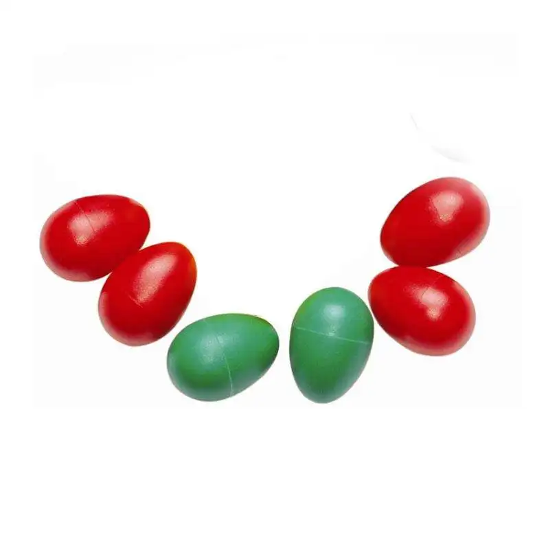 Children musical instruments cartoon colorful Sand Hammer Egg Shaker Toy plastic egg shakers