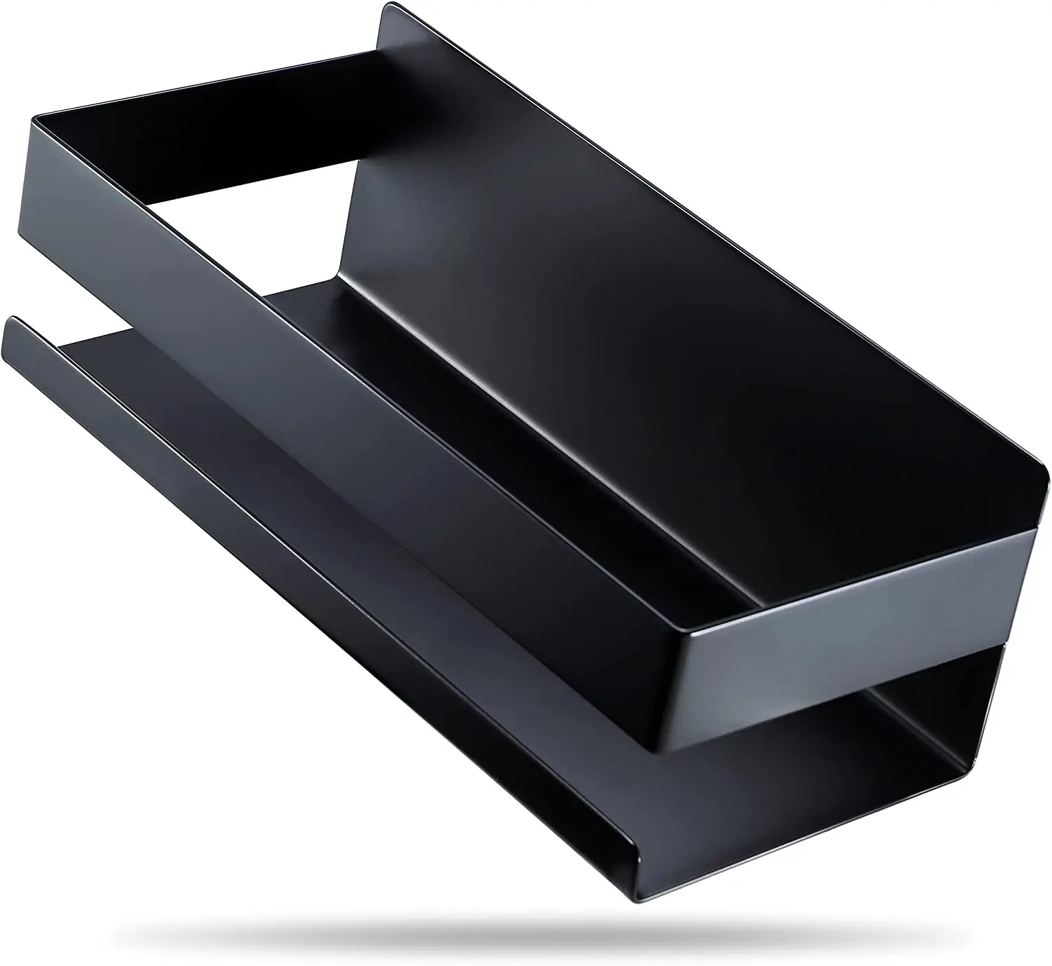 No Drilling Wall Mounted Suction Cup Shower Caddy Bathroom Organizer Mental Basket Shelf