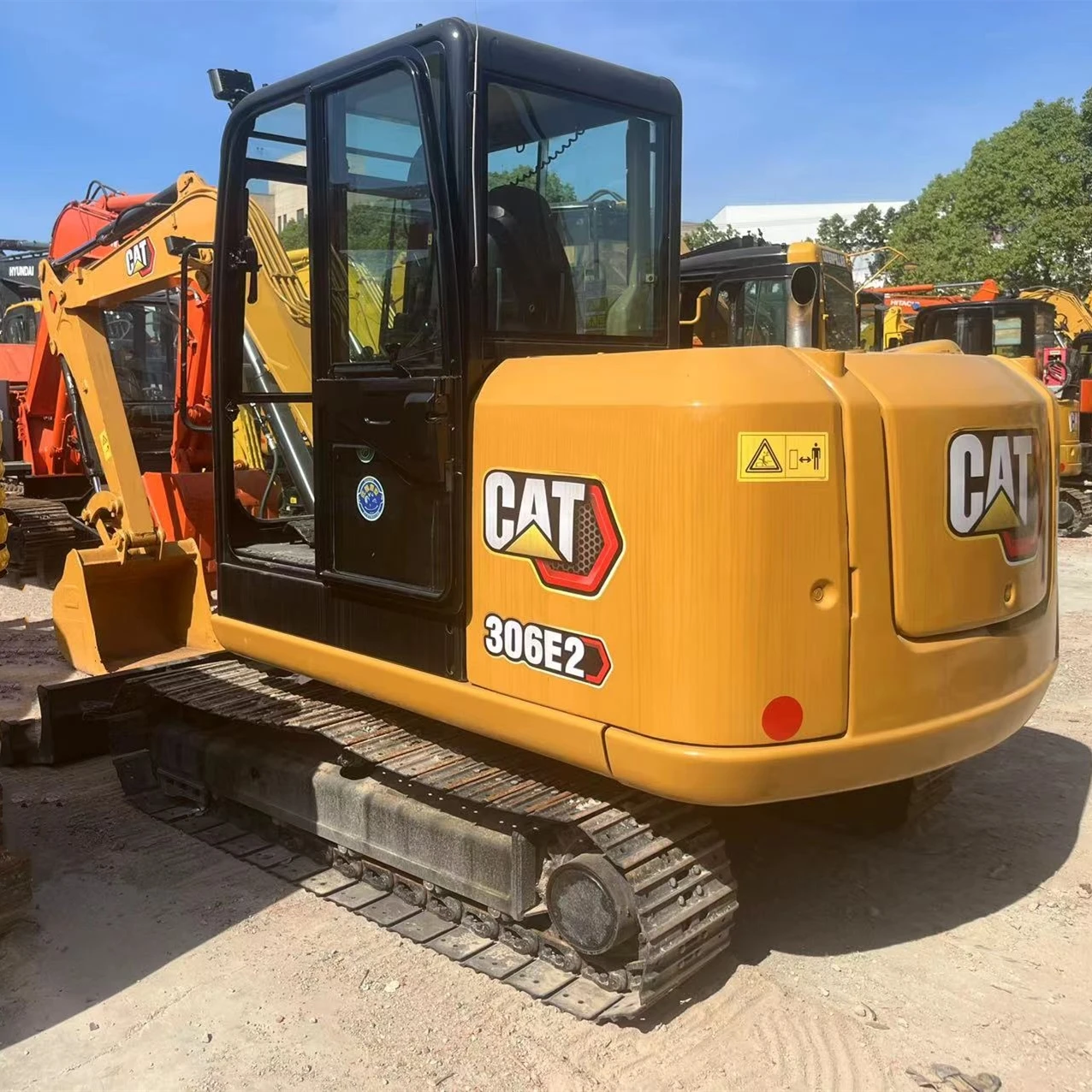 Cat306E 6-тонный экскаватор caterpillar 306E2 гусеничный экскаватор с двигателем марки Б/у экскаватор по самой дешевой цене CAT306e2