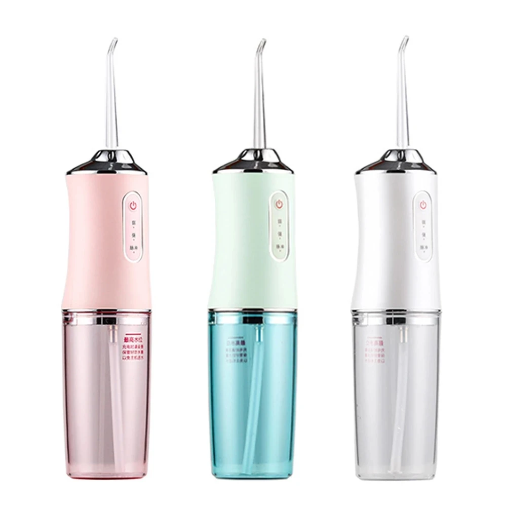 Dental floss cleaning and rinsing device Oral travel bag Professional cordless dental electric