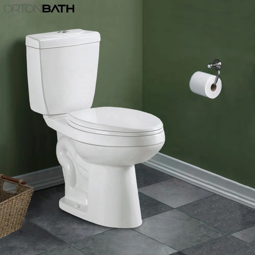Керамический туалет ORTONBATH североамериканский комплект из двух предметов для компостирования проверка UPC MISO