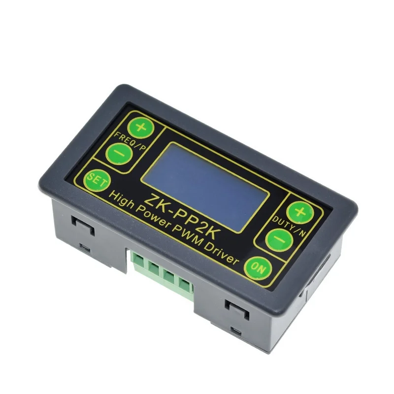 ZK-PP2K ШИМ генератор сигналов 8A модуль драйвера для мотора/современный потолочный светильник с двумя режимами LCD PWM частота импульсов рабочий цикл регулируемый модуль