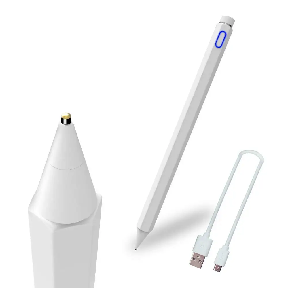 Universal Rechargeable Touch Screen Pen Android Stylus Smart Phone Pencil for Touching