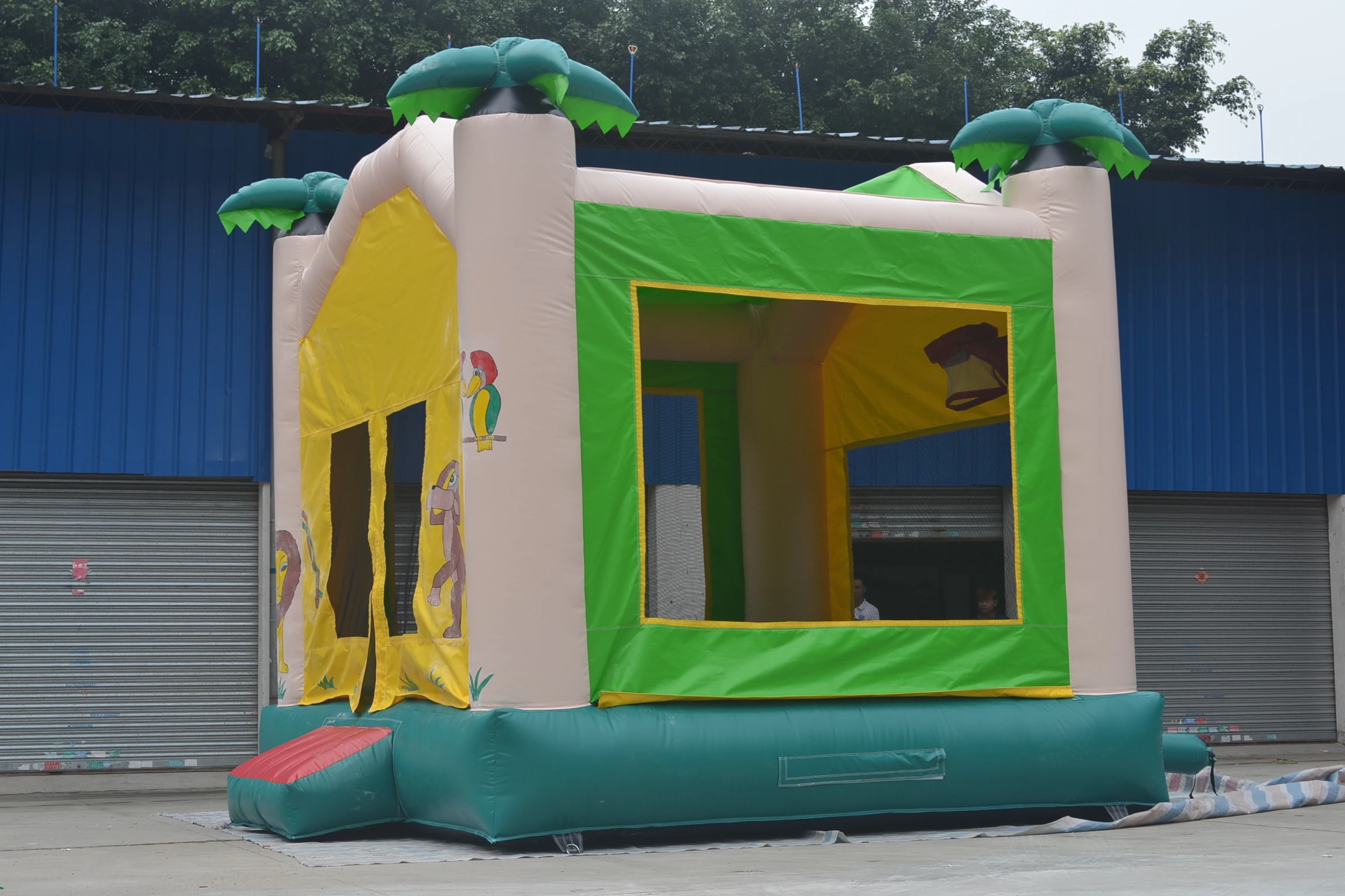 HOT sale Mickey Mouse inflatable bouncer castle inflatable cartoon castle combo games