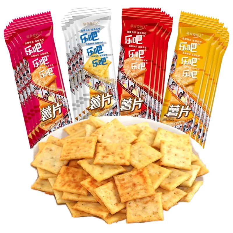 Wholesale Chinese-Style Exotic Snacks Crispy Potato Chips in Various Flavors Baked and in Bags with Fruit Vegetable Content