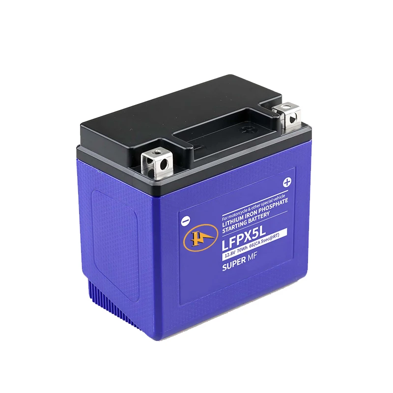 Ultra Safe Rechargeable18650 12V 6Ah Lifepo4 Motorcycle Starter Lithium Ion Battery