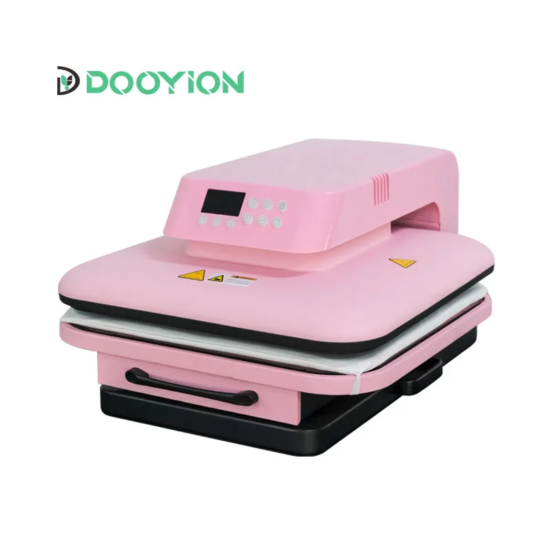 Hot sale New Design 38*38 home use Dye Sublimation hot stamping or dtf transfer printing automatic Heat Press Machine electric