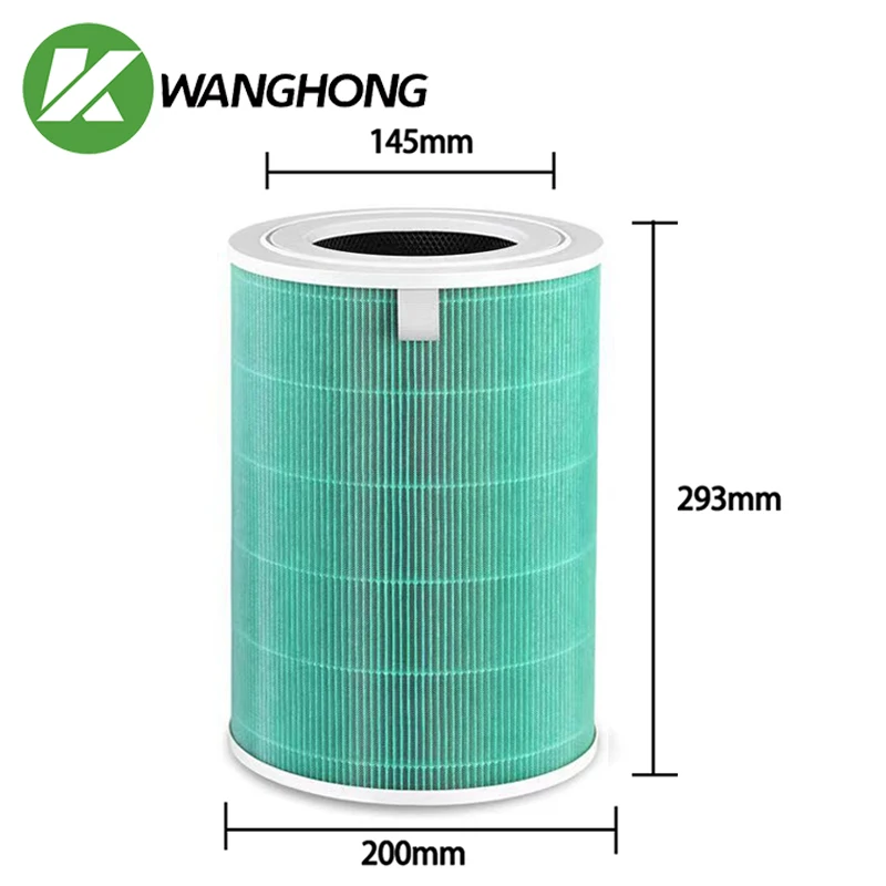 OEM/ODM H13 mi Air Purifier HEPA with Active Carbon Filter Compatible with mi Mi Air Purifier 1 2 3 Pro 3C 3H 2C 2H 2S