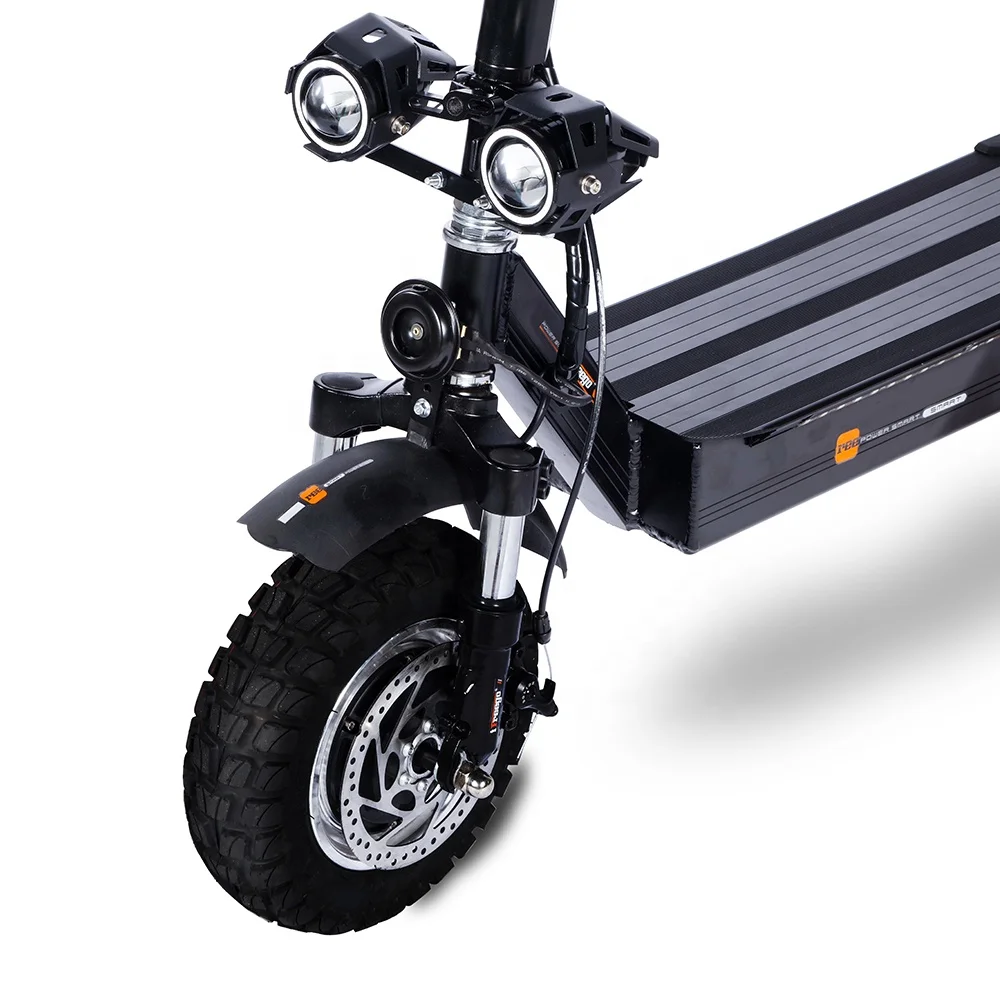 Electric Scooter With 48V 1000W x 2 Brushless Dual Motor