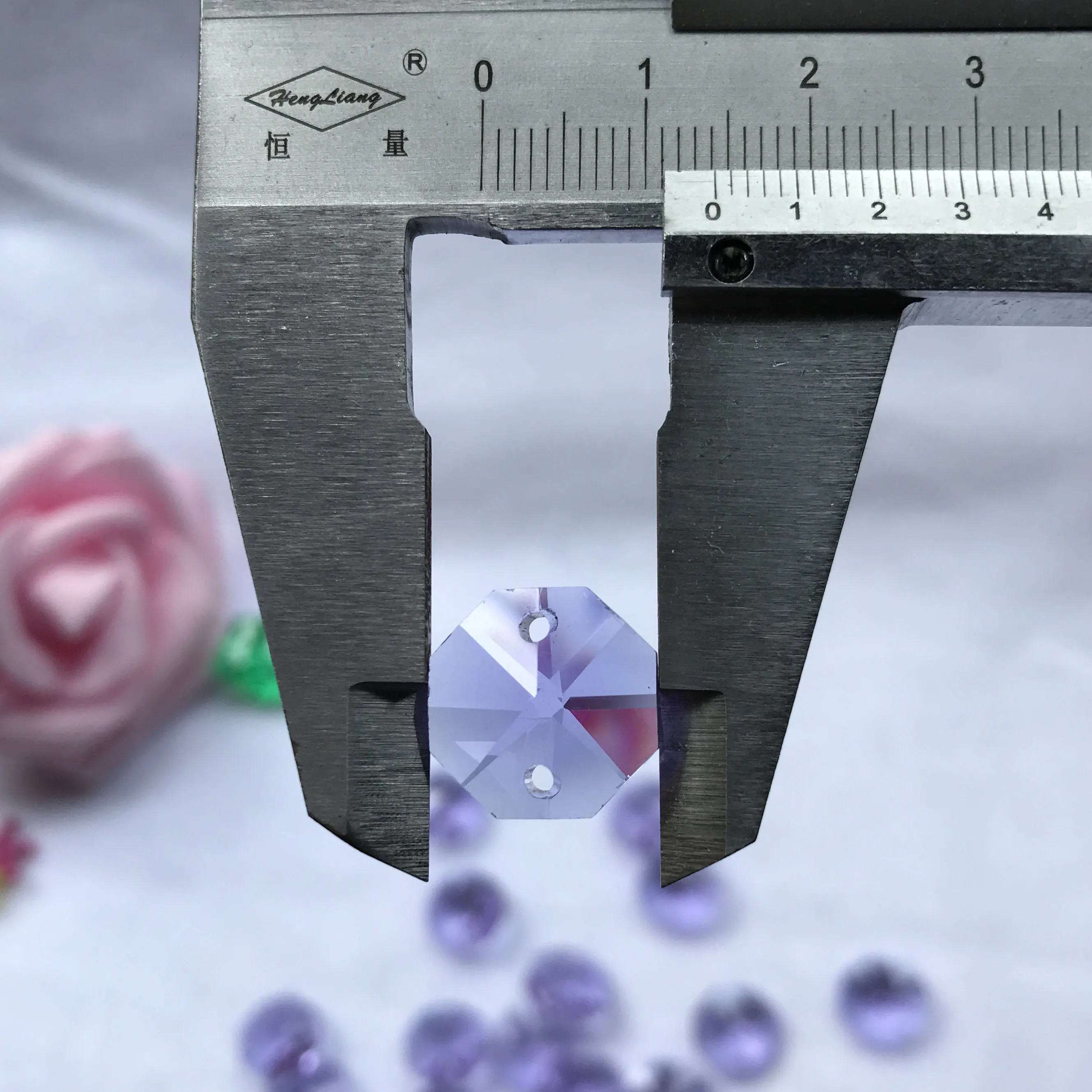 14mm  K9 faceted crystal octagon beads for chandelier accessories