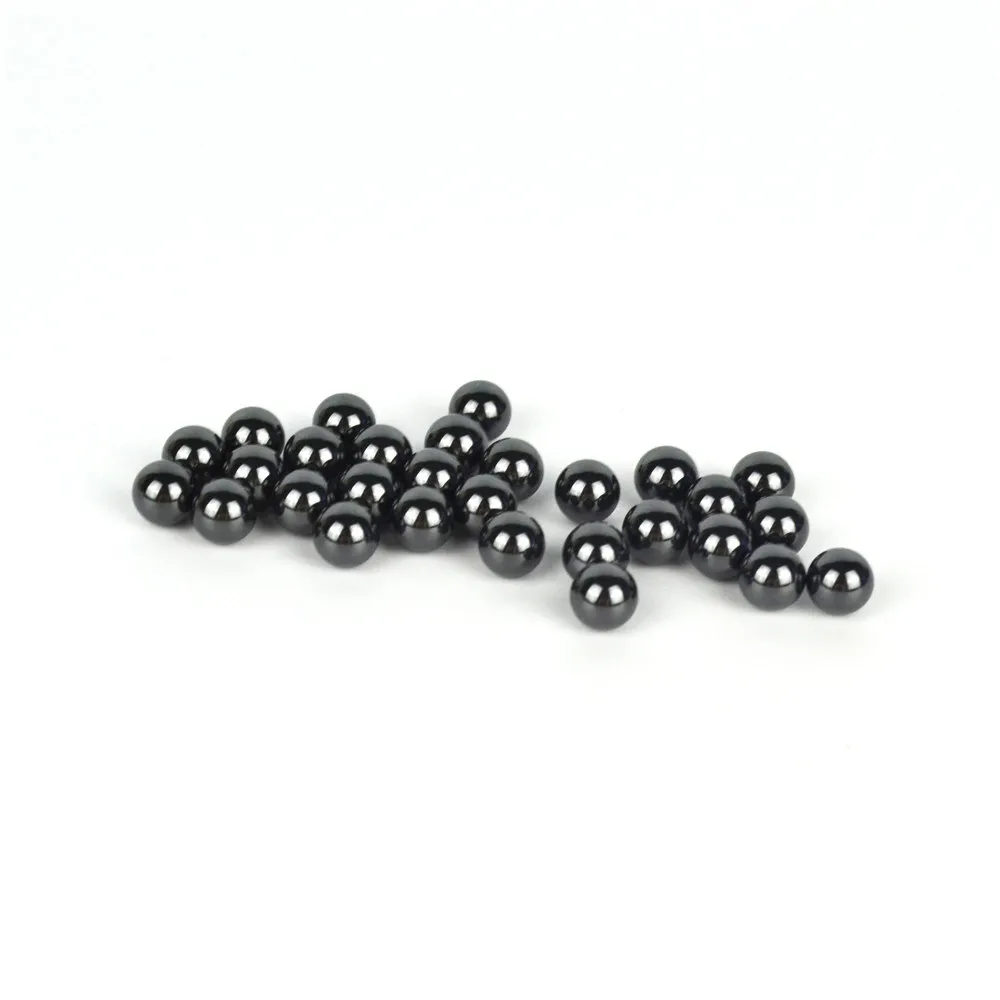 Wear-resistant and anti-corrosion silicon carbide balls 4mm SiC ball