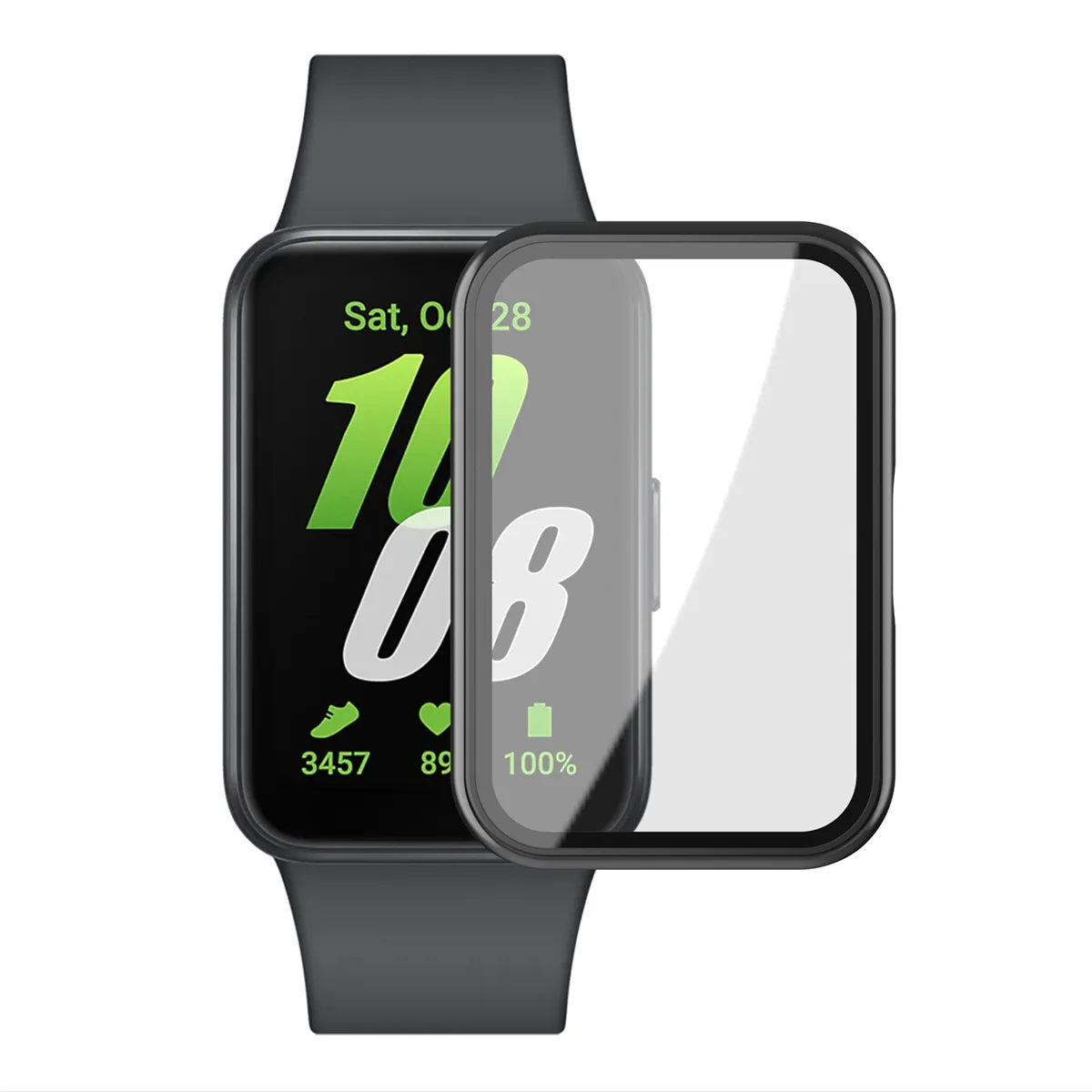 Hard PC Watch Case For Samsung Galaxy Watch Fit3 Screen Protector Cover