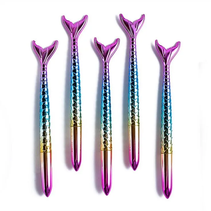 Novelty Mermaid Ballpoint Pen 1mm MermaidGel pen For Promotional Gift School Office Stationery Supplies