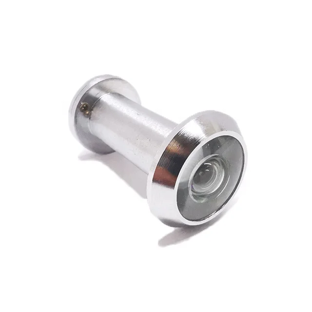 Front Door Copper Chrome 200 Degree Peephole Door Viewer Camera