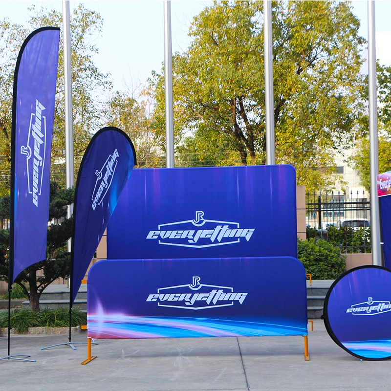Outdoor Feather Flag Promotional flag and Banners Custom Advertising Beach Flags Teardrop Banner