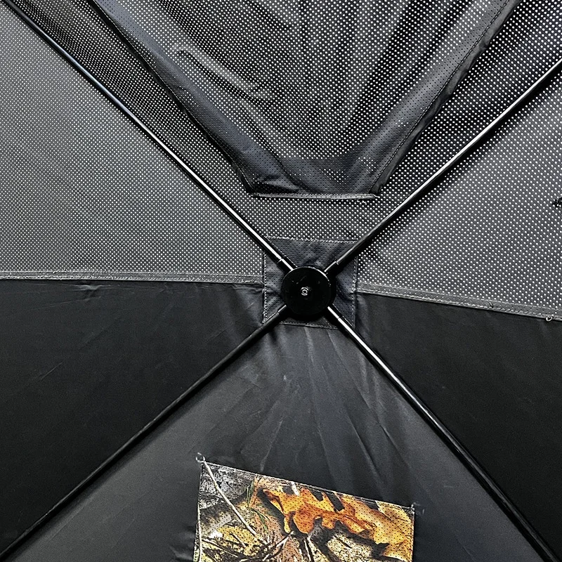 Pop Up Ground Blind Easy-Setup Hunting Blind for Deer Turkey Duck Dry Grass Camo