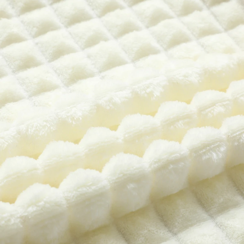 
Professional factory custom jacquard fabric knitting flannel fleece fabric 