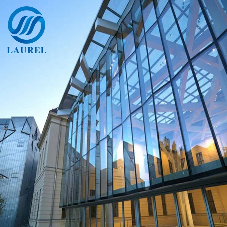 Energy saving vacuum insulated glass / Skylight triple double glazing glass / low e coating glass panels