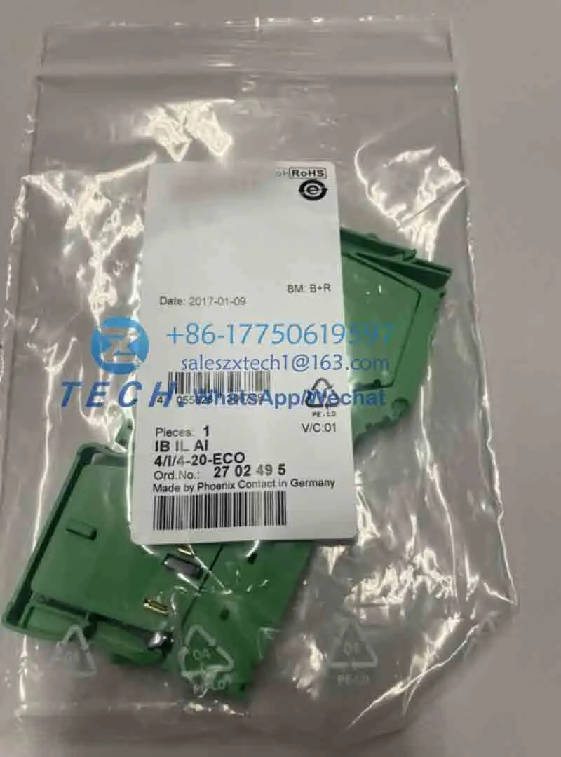 Программа Plc IB IL AI 4/I/4-20-eco-2702495-2702496 аналоговый входной модуль совершенно новый в наличии