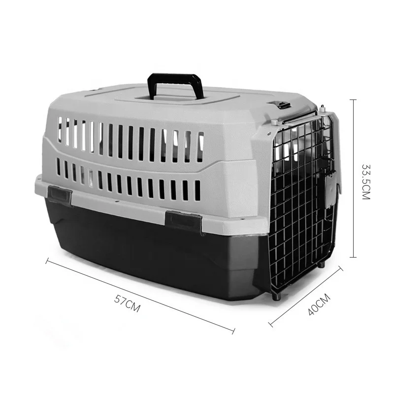 
Factory High Qality Easy Assembly Airline Approved Pet Carrier For Dog Cat 
