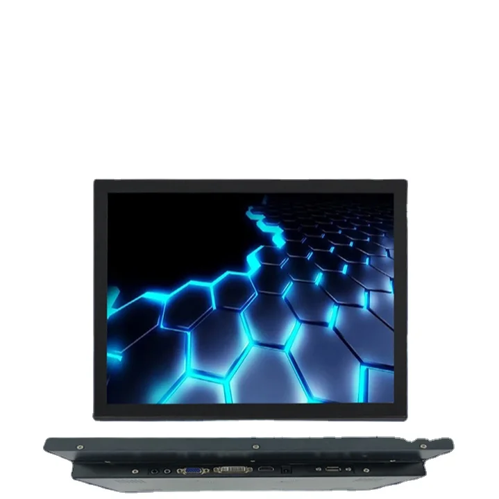 15 Inch Capacitive Touch Industrial Monitor Waterproof touch screen automation HD embedded capacitor industrial monitor
