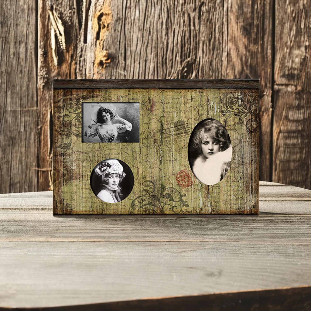 Hot Selling Retro Simple Classic Picture Frame Custom Size Solid Wood Photo Frames for Wall Art Home Decor