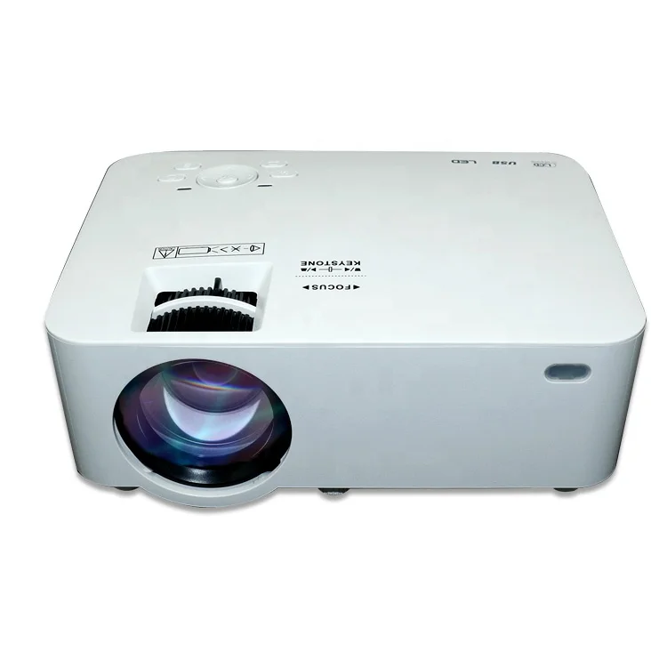 Shenzhen 2022 Hot Sale Factory Direct Sales Portable Android Mini Smart Projector Support Led Wifi Projector 1080 Pixels