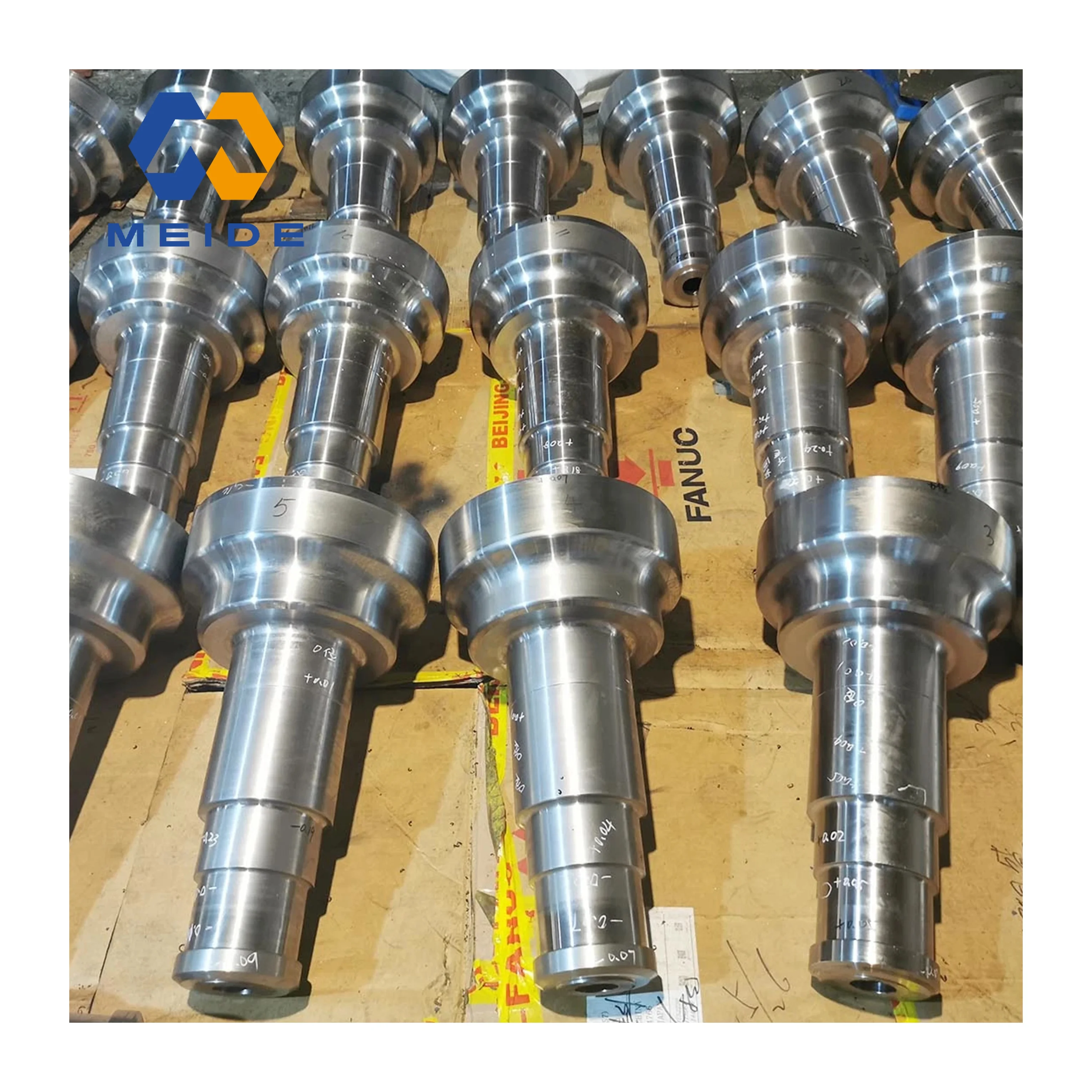 Custom surface treatment Heavy Duty hollow 4125 4130 4340 42CrMo support roller alloy steel forged shaft Forging parts