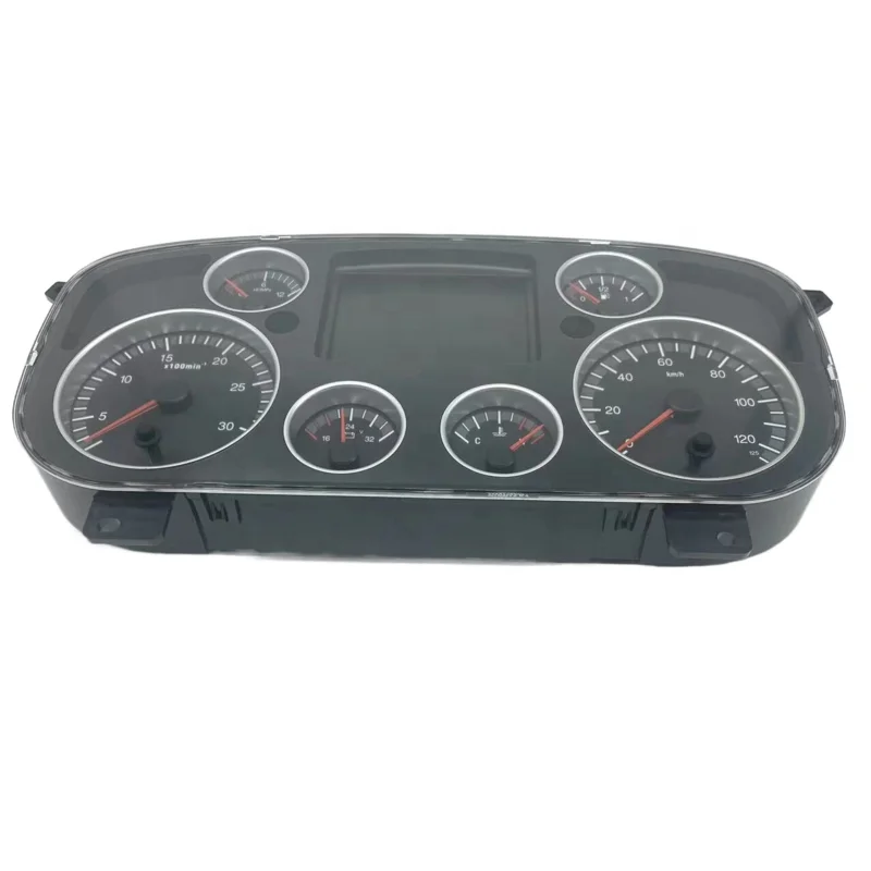 Original components of WG9918581111 HOWO truck cab combination instrument panel assembly