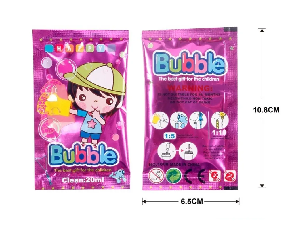 2021 new product 20 ml bubble water concentrate supplement kids bubble toys replace