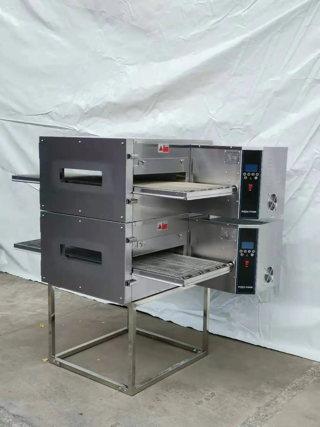  Official sales of high-performance commercial high-efficiency baking gas delivery stainless steel pizza