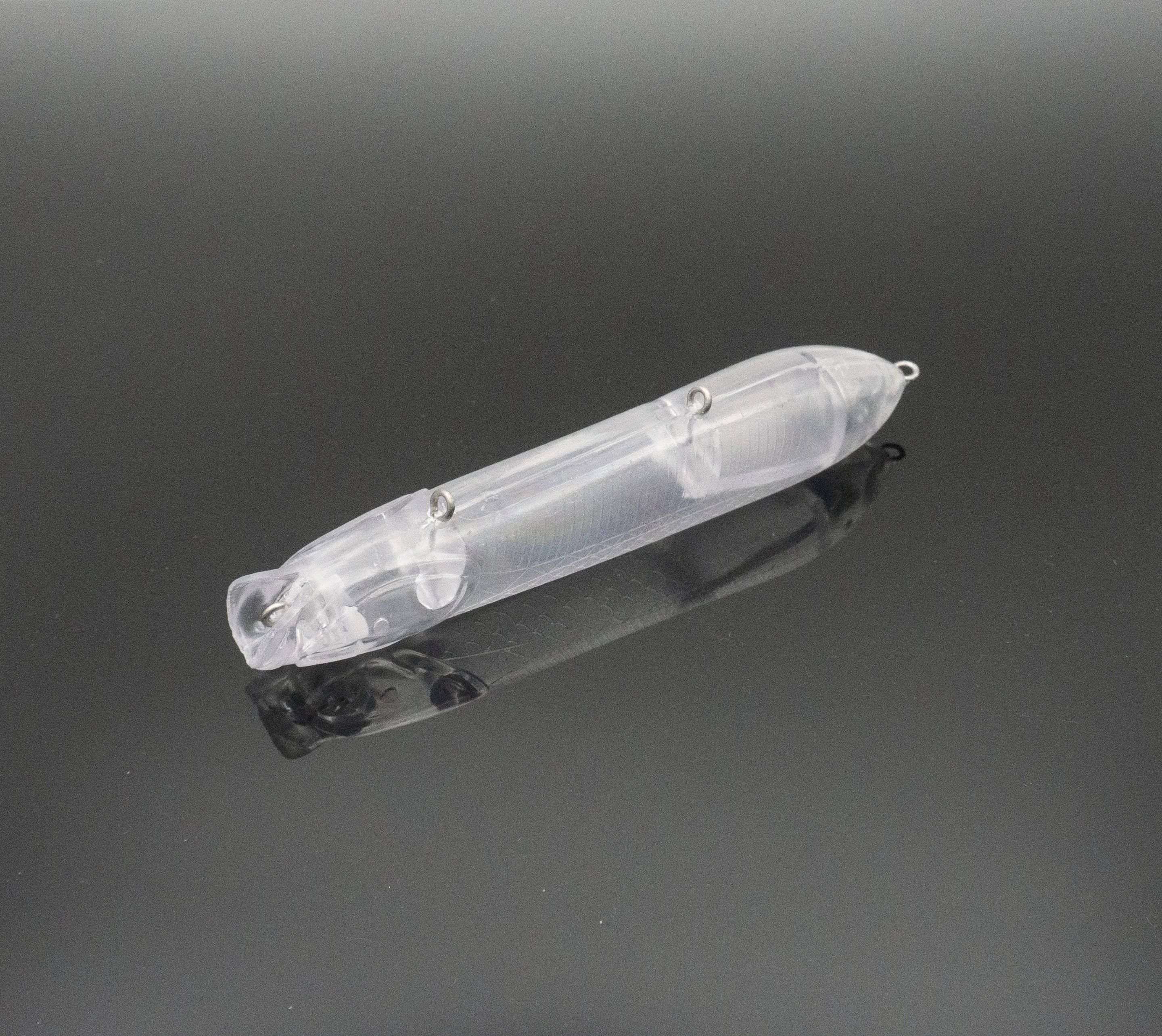 Best Selling Unpainted Fishing Lure Blank Crankbait 104mm 15.6g Lure Artificial Bait Pencil Lures Samples available Transparent