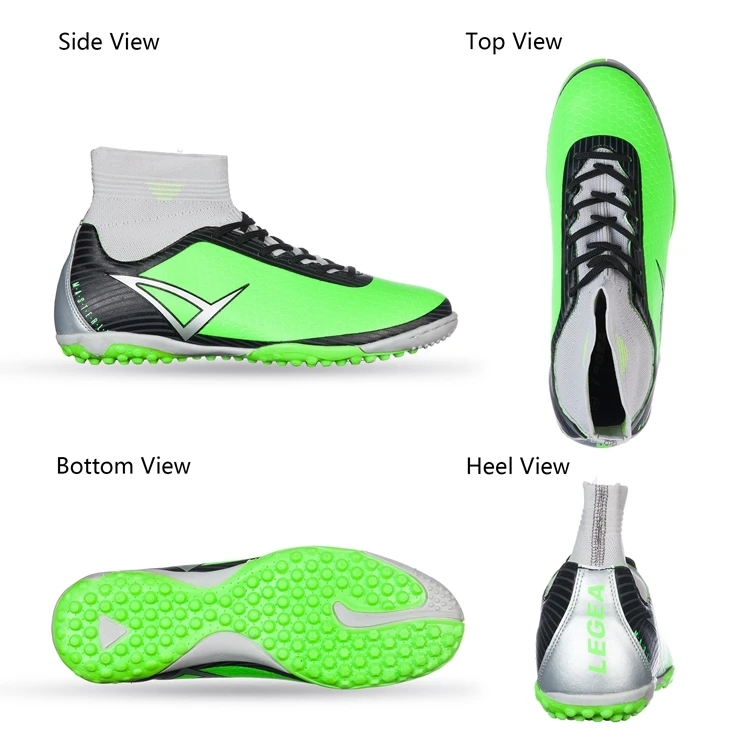 Factory knit Upper Professional wholesale newest design men women child football soccer shoes boots