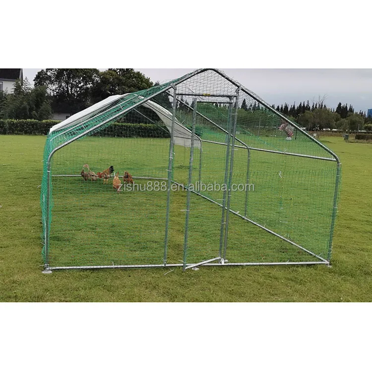 Factory hot Sale 6x3x2m Large Metal Chicken Coop Run,Folding Chicken Coop Cages