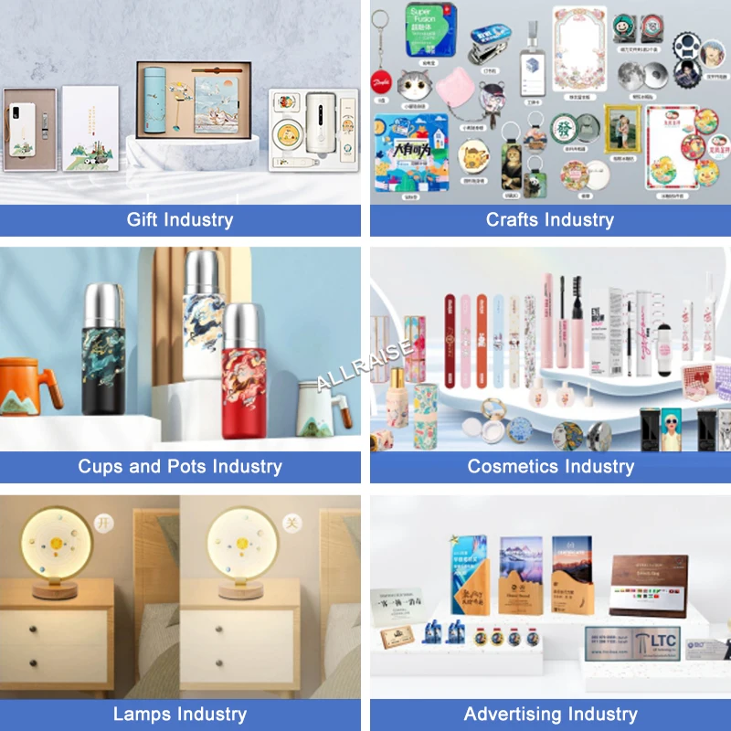 Multifunction Fully Automatic Large Format UV Flatbed Printing Machine Phone Case Printer UV Inkjet Printer for Cylinder