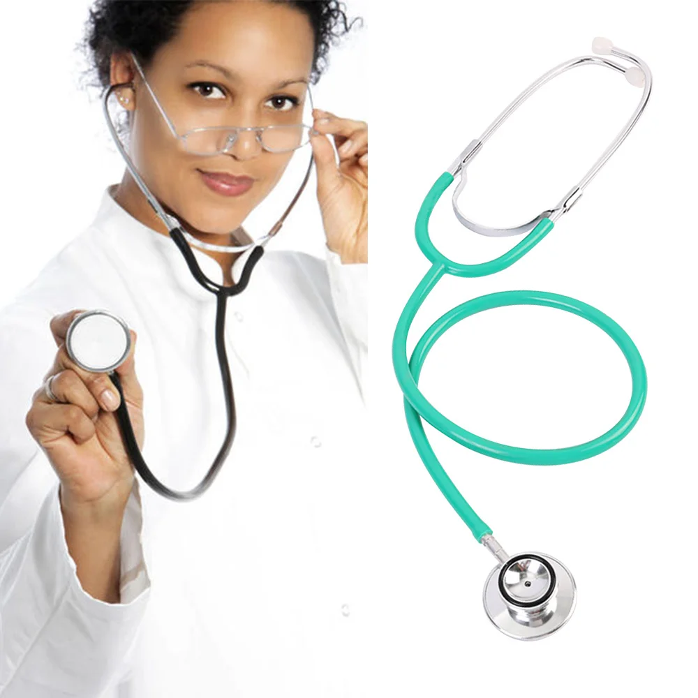 Professional Dual Head Stethoscope Double Head Cardiology Stethoscope Doctor Nurse Vet Medical Equipment Medical Student Device