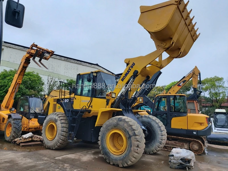 good performance In Stock  komatsu WA380-6 Loader Used Wheel Loader construction machine Komatsu WA380-3 wheel 380 Front loader