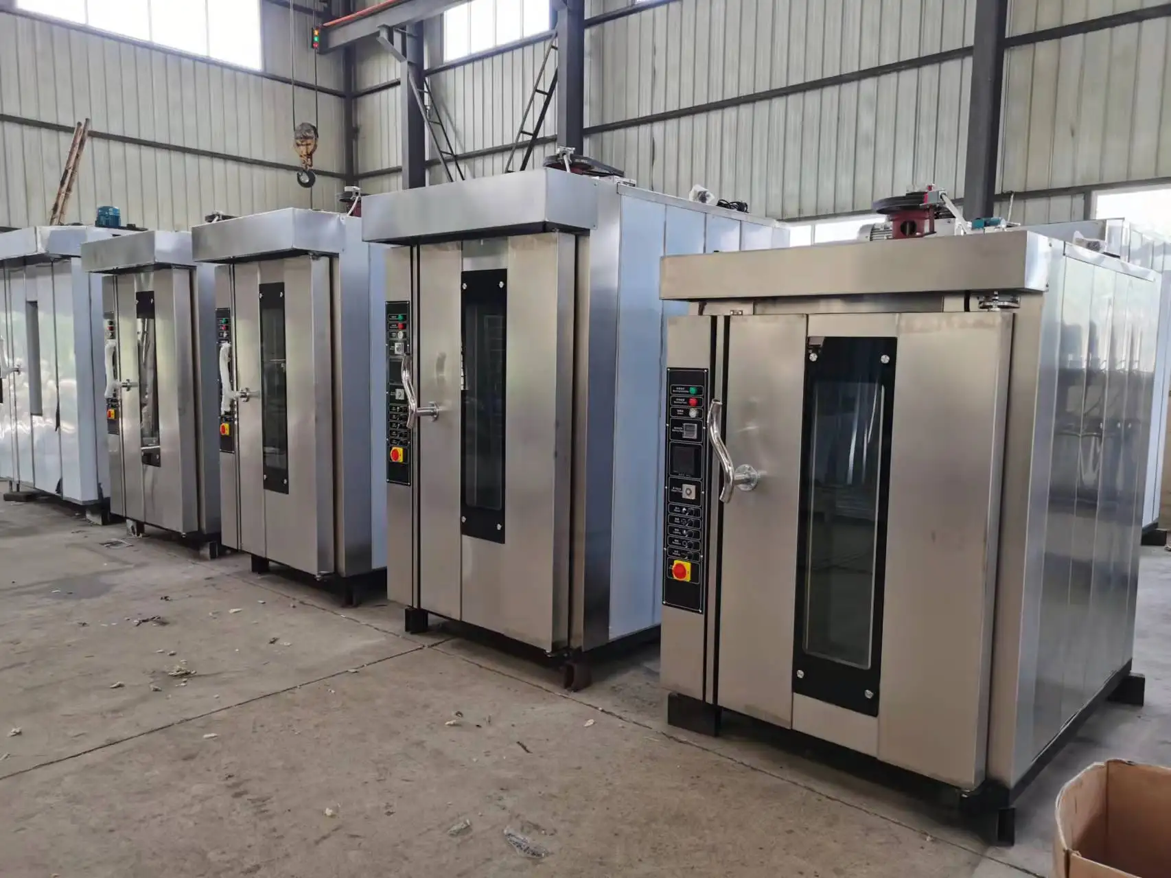 Electric Industrial 16/32/64 tray Rotary Oven For Bakery Sale Bread Baking Commercial Rotary Oven