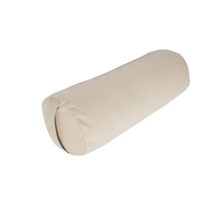 Pillow Yoga Bolster Rectangular Pillow Buckwheat Cotton Inside Mediation Cushions Yoga Bolster
