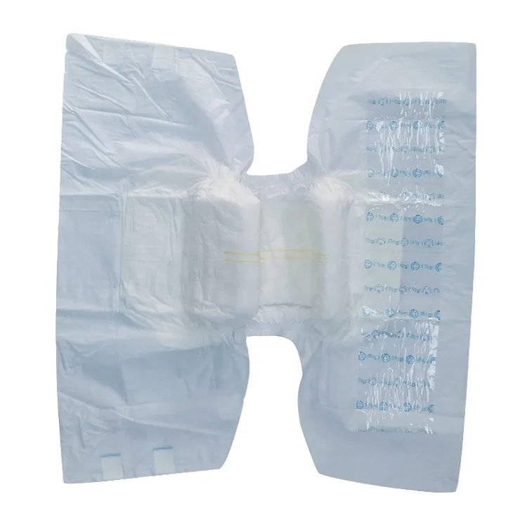 Adult Products Hot Sale Non Woven Fabric Colored Disposable Adult Diaper Ultra Thick Fluff Pulp Cheap Price Adult Diaper In Bulk