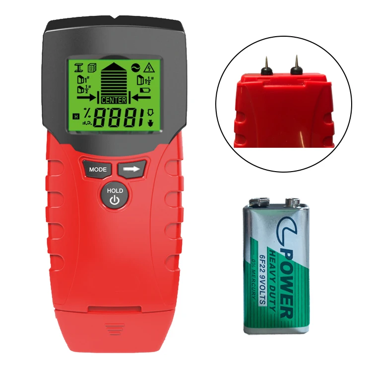 4-in-1 Wall Scanner Stud Finder Metal AC wire Detector